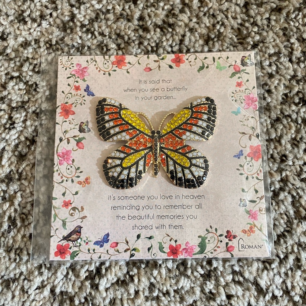 Butterfly visor clip